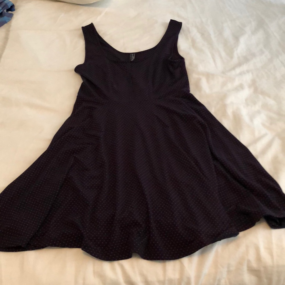 Free People blue with red polka dot dress